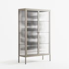 Black Waves - Cabinet - Alexander Khabbazi - Pebble - Reeded glass