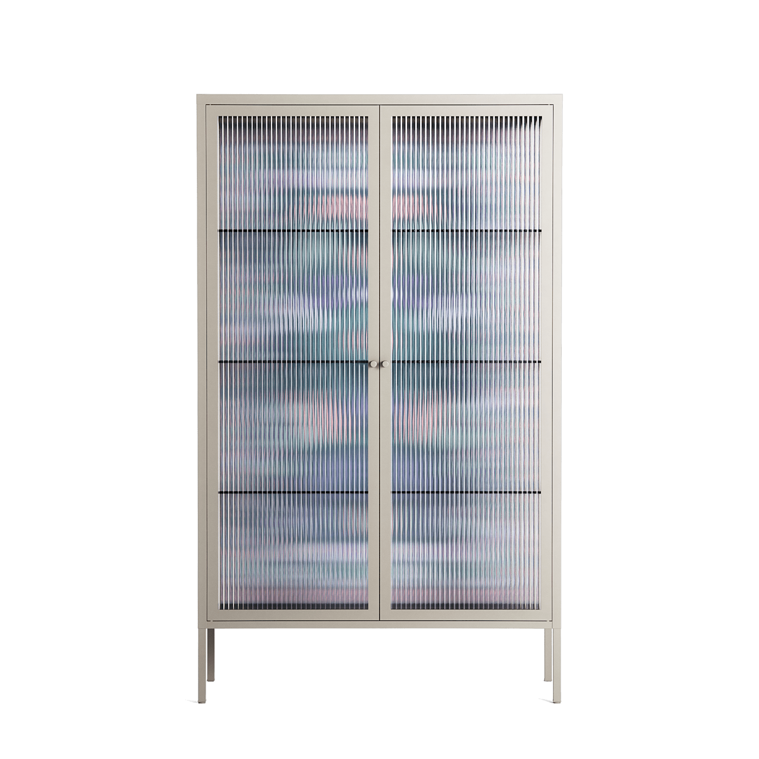Sunbrother 2 - Cabinet - Nick Liefhebber - Pebble - Reeded glass
