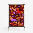 The Secret Herb Garden In The Forest 2 - Cabinet - Nick Liefhebber - Pebble - Reeded glass