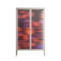 Pebbles 3 - Cabinet - Nick Liefhebber - Pebble - Reeded glass