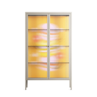 Cake - Cabinet - Heather Zhou - Pebble - Reeded glass