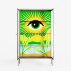 Curiosity - Cabinet - Heather Zhou - Pebble - Reeded glass