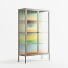 Curiosity - Cabinet - Heather Zhou - Pebble - Reeded glass