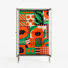 Flower B - Cabinet - Heather Zhou - Pebble - Reeded glass