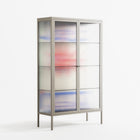 Wino Wagon - Cabinet - Ciara Wade - Pebble - Reeded glass