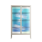 It Comes in Waves - Cabinet - Ciara Wade - Pebble - Reeded glass