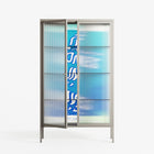 It Comes in Waves - Cabinet - Ciara Wade - Pebble - Reeded glass