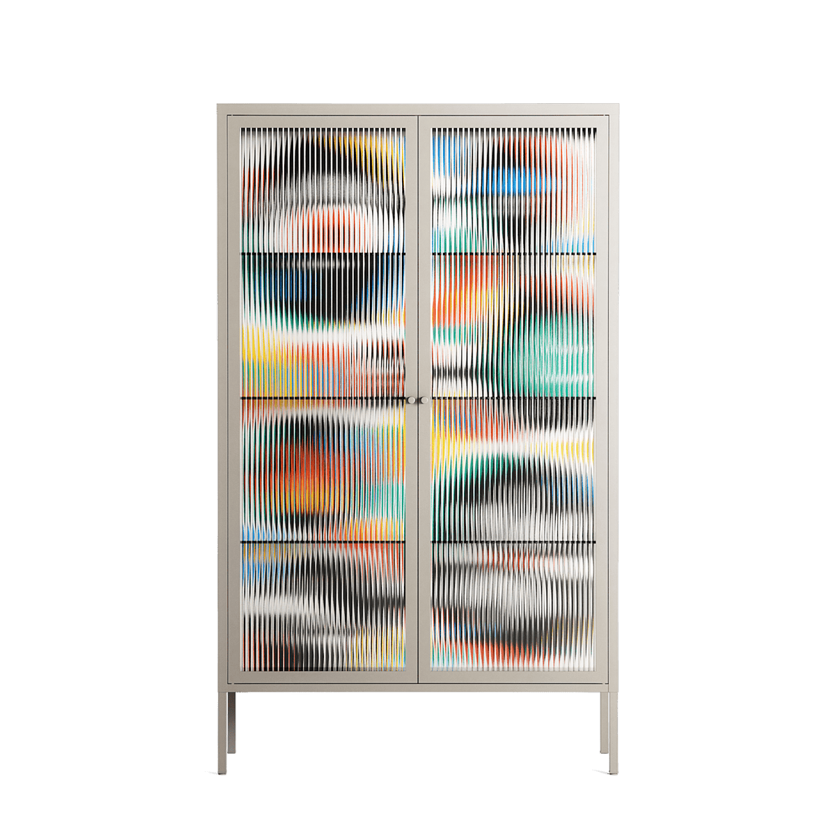 Alive - Cabinet - Vratislav Pecka - Pebble - Reeded glass