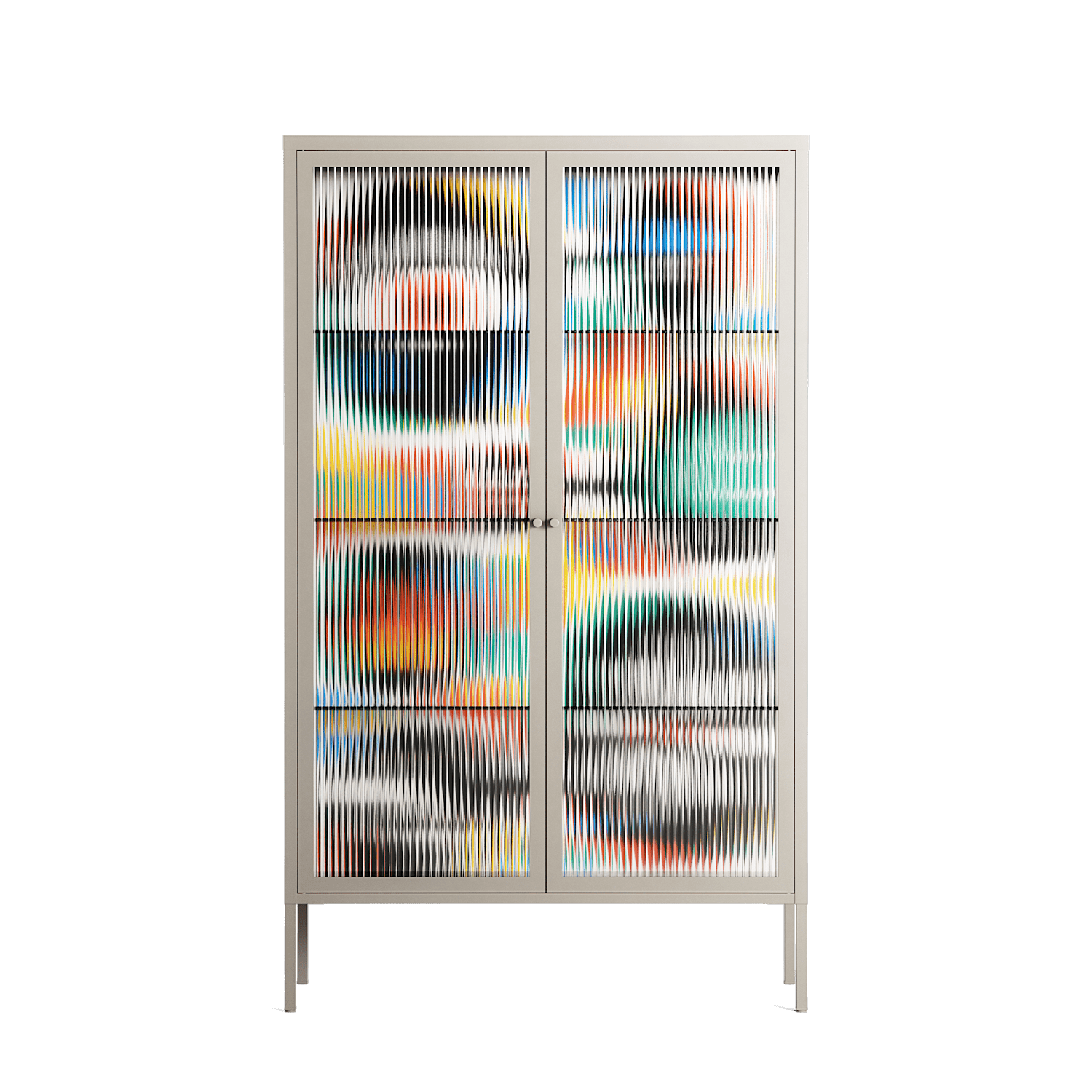 Alive - Cabinet - Vratislav Pecka - Pebble - Reeded glass
