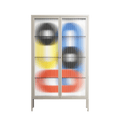 Arial - Cabinet - Vratislav Pecka - Pebble - Reeded glass