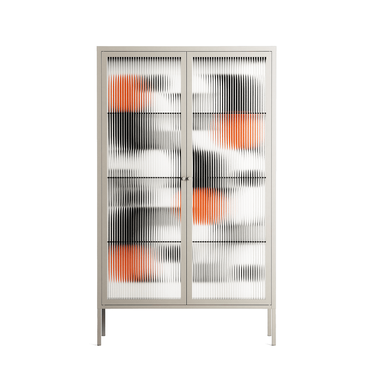 Conserto - Cabinet - Vratislav Pecka - Pebble - Reeded glass