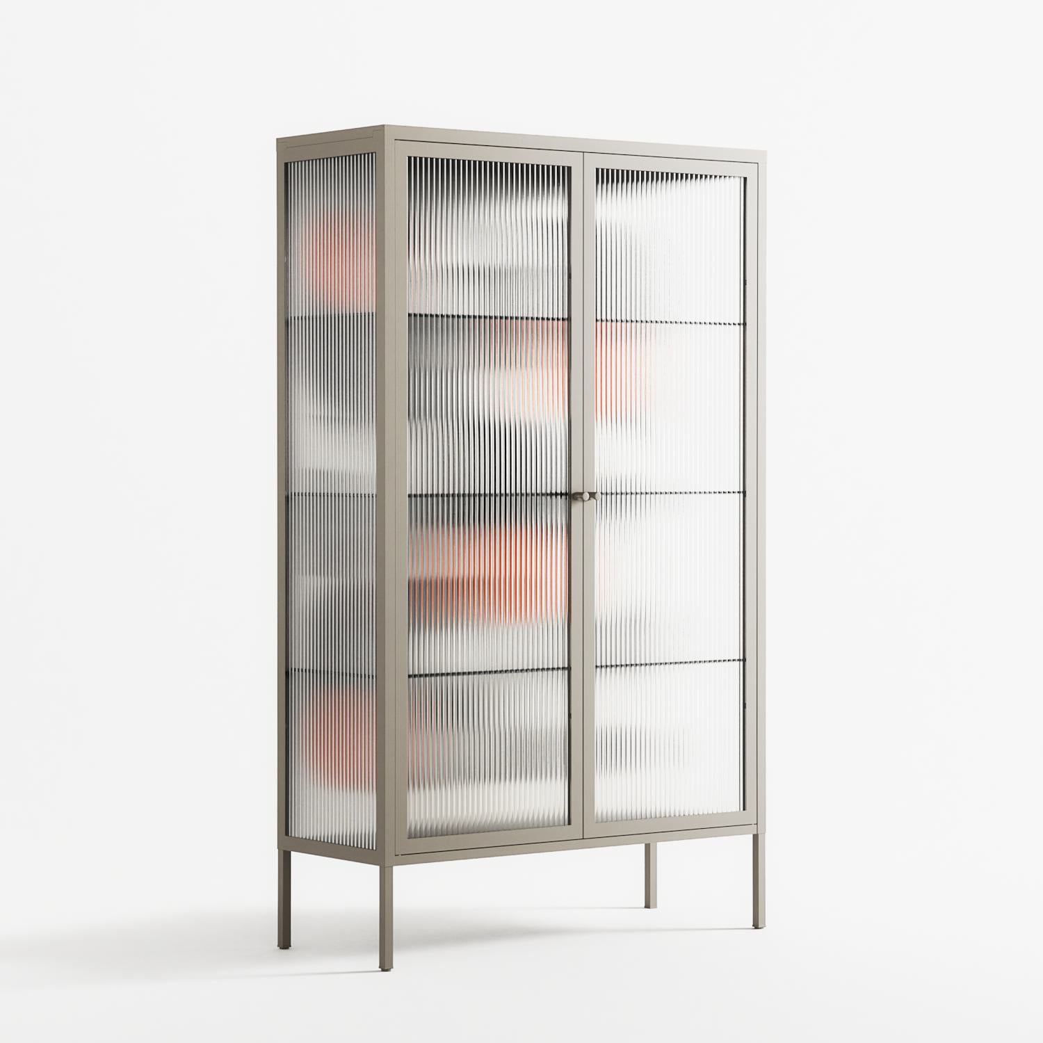 Conserto - Cabinet - Vratislav Pecka - Pebble - Reeded glass