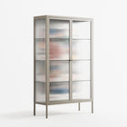 Connections - Cabinet - Vratislav Pecka - Pebble - Reeded glass