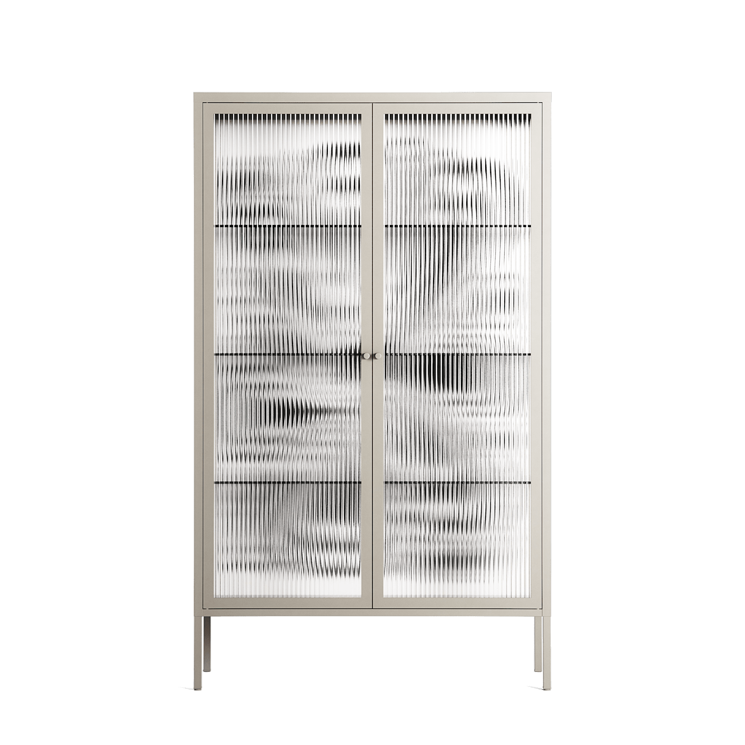 Splash of black - Cabinet - Vratislav Pecka - Pebble - Reeded glass