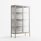 Splash of black - Cabinet - Vratislav Pecka - Pebble - Reeded glass