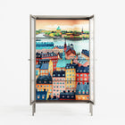 Gamla Stan - Cabinet - Nur Rydberg - Pebble - Reeded glass