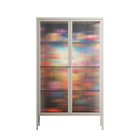 Greatful Meadow - Cabinet - Nur Rydberg - Pebble - Reeded glass