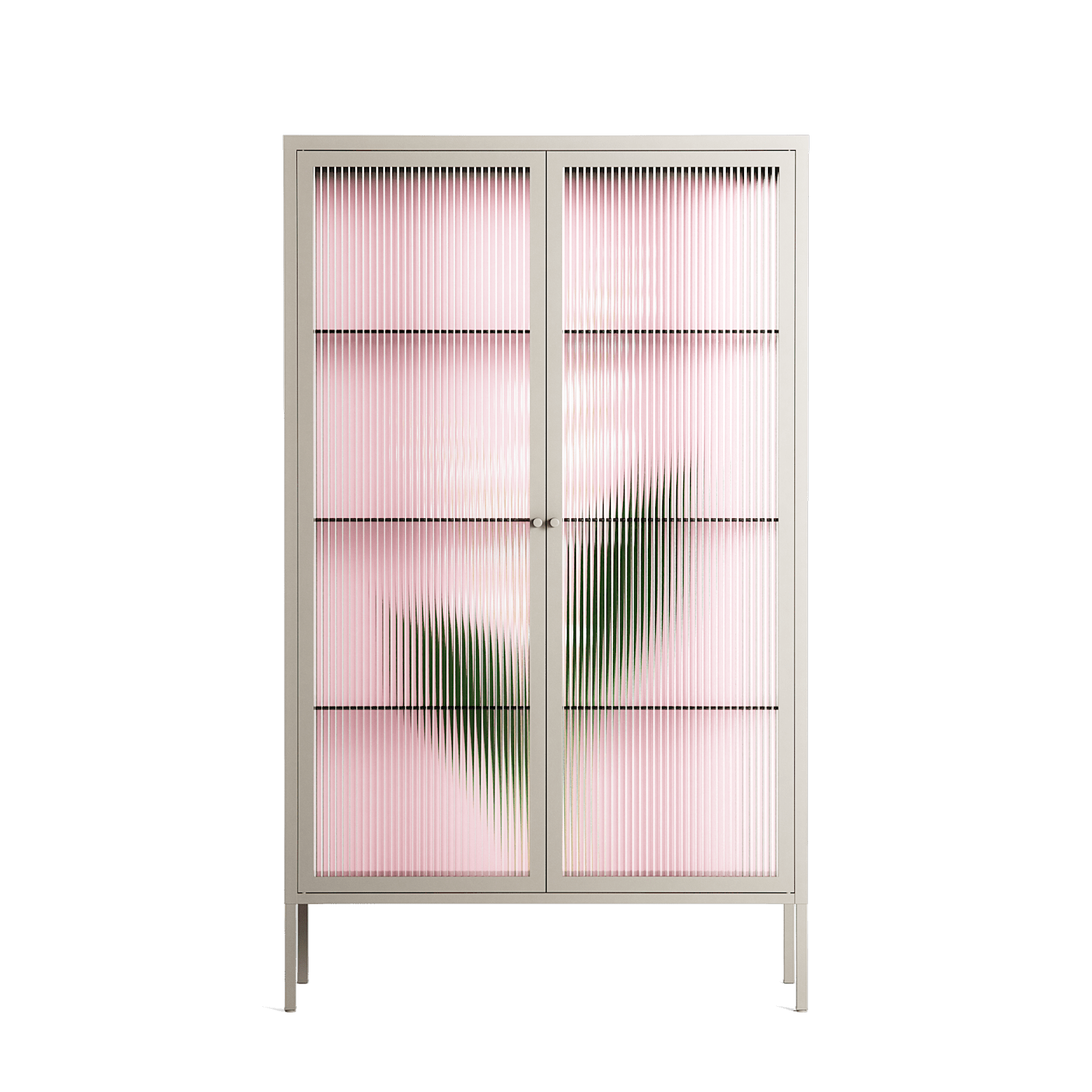 Kalas Konvalj - Cabinet - Nur Rydberg - Pebble - Reeded glass