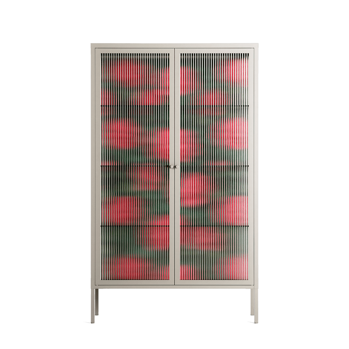 Mormors Rabatt - Cabinet - Nur Rydberg - Pebble - Reeded glass