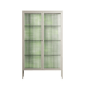 Björkskog - Cabinet - Nur Rydberg - Pebble - Reeded glass