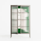 Carry - Cabinet - Andrea Devia-Nuño - Pebble - Reeded glass