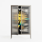 Bitch Don't Kill My Vibe - Cabinet - Aley Wild - Pebble - Reeded glass