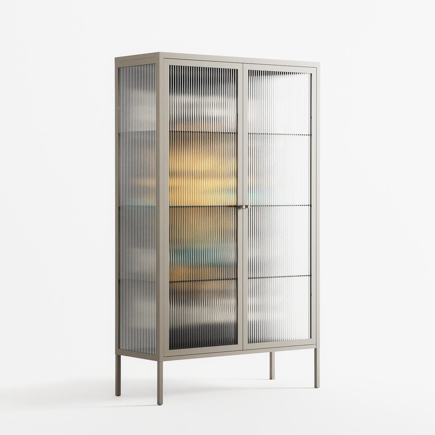 Bitch Don't Kill My Vibe - Cabinet - Aley Wild - Pebble - Reeded glass