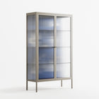 Cool Cool Salon Blue - Cabinet - Aley Wild - Pebble - Reeded glass