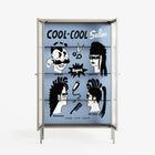 Cool Cool Salon Grey - Cabinet - Aley Wild - Pebble - Reeded glass