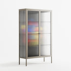 Mushroom Dance Multi - Cabinet - Aley Wild - Pebble - Reeded glass