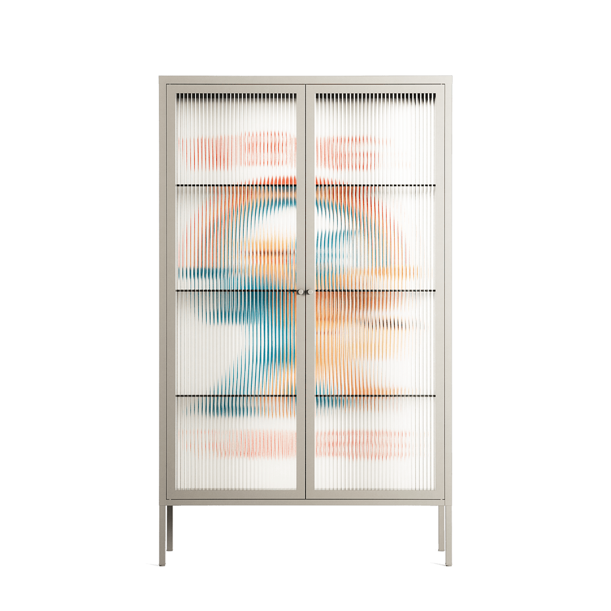 Vibing With The Universe - Cabinet - Aley Wild - Pebble - Reeded glass