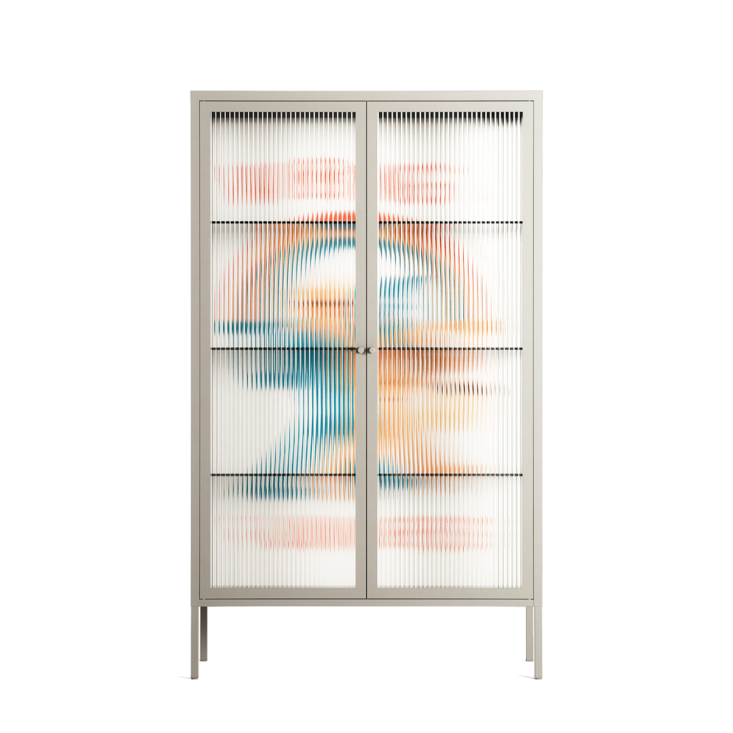 Vibing With The Universe - Cabinet - Aley Wild - Pebble - Reeded glass