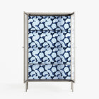 Blue Poppy 2 - Cabinet - Katie O’Shea - Pebble - Reeded glass