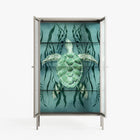 Turtle With Kelp - Cabinet - Katie O’Shea - Pebble - Reeded glass