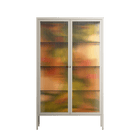 Twins - Cabinet - Raissa Oltmanns - Pebble - Reeded glass
