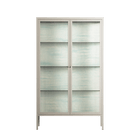 Epic Swirl - Cabinet - Amy Suther - Pebble - Reeded glass
