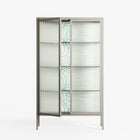 Epic Swirl - Cabinet - Amy Suther - Pebble - Reeded glass