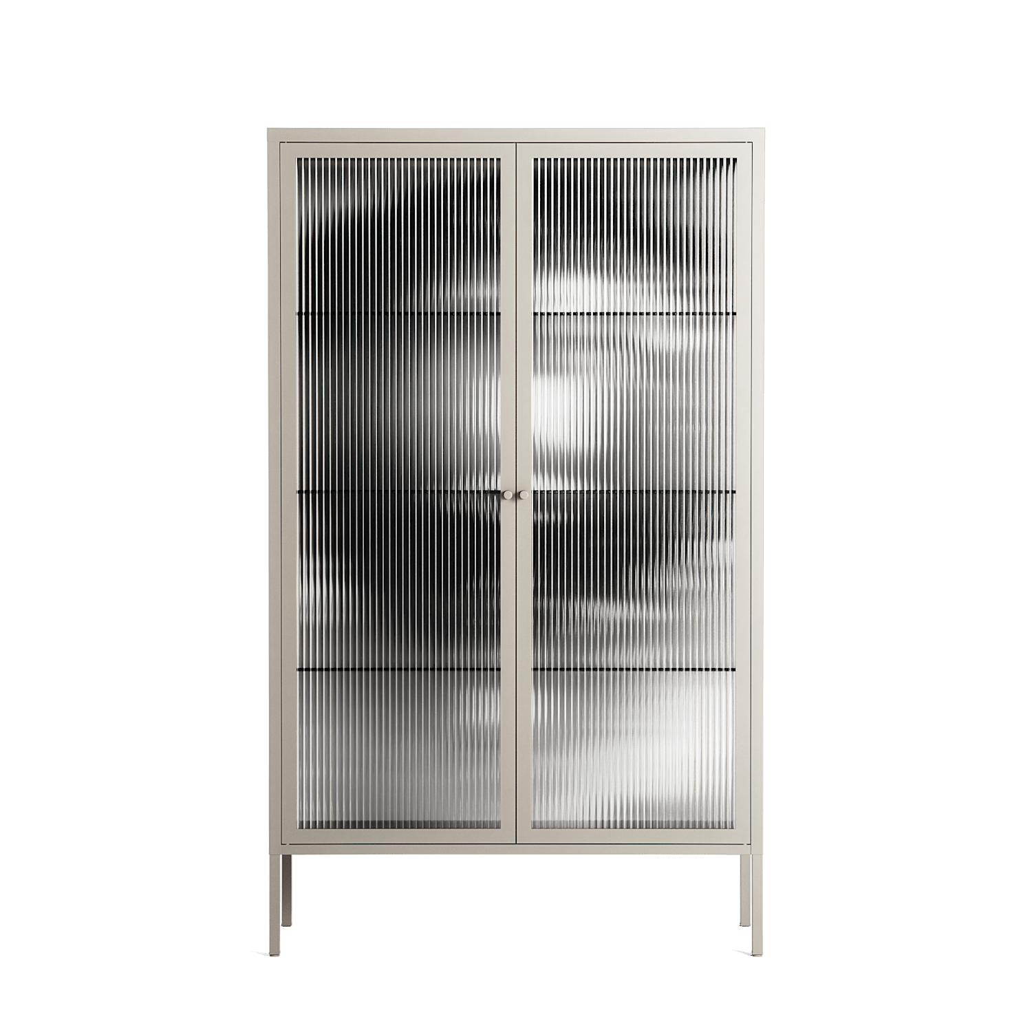 Gel - Cabinet - Nadia Ryder - Pebble - Reeded glass