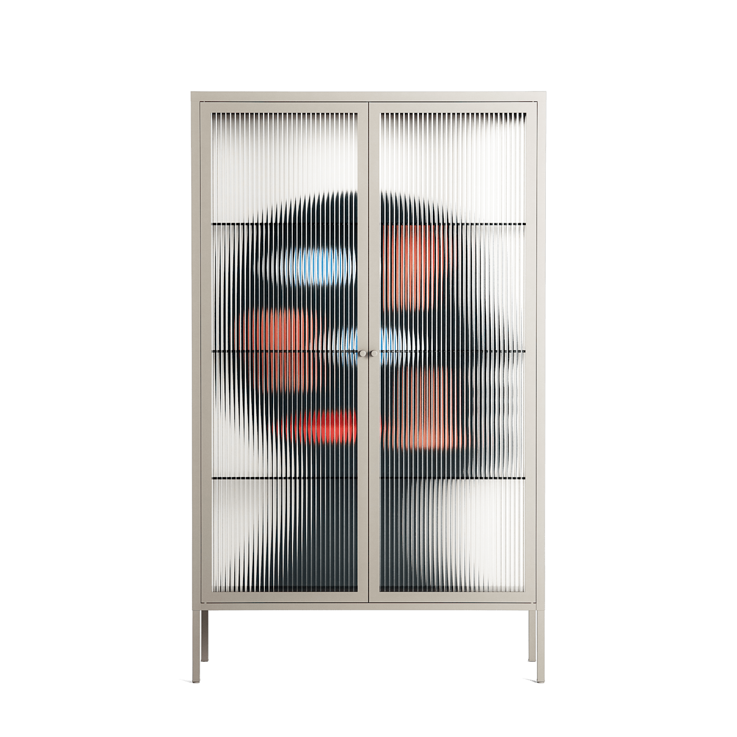 Désordre_Intérieur - Cabinet - David Vanadia - Pebble - Reeded glass