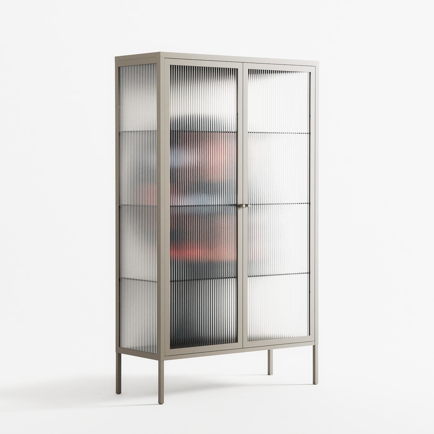 Désordre_Intérieur - Cabinet - David Vanadia - Pebble - Reeded glass