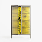 What a Mess - Cabinet - Craig Watkins - Pebble - Reeded glass