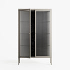 The Single Color - Cabinet - Craig Watkins - Pebble - Reeded glass