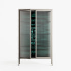 Optical Delusion - Cabinet - Craig Watkins - Pebble - Reeded glass