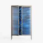 The Blue Line - Cabinet - Craig Watkins - Pebble - Reeded glass