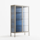 The Blue Line - Cabinet - Craig Watkins - Pebble - Reeded glass