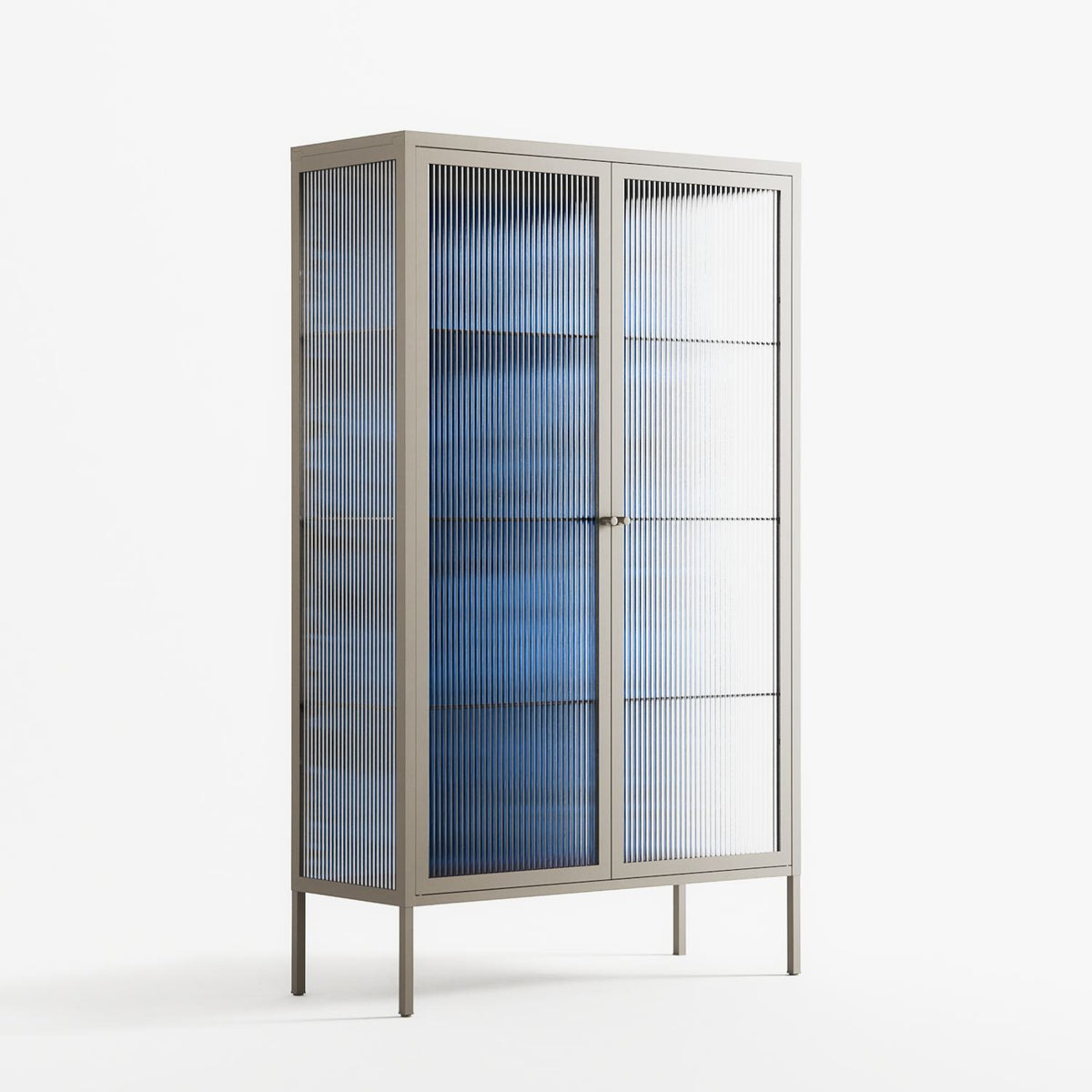 The Blue Line - Cabinet - Craig Watkins - Pebble - Reeded glass