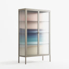 The Wave - Cabinet - Henry Rivers - Pebble - Reeded glass