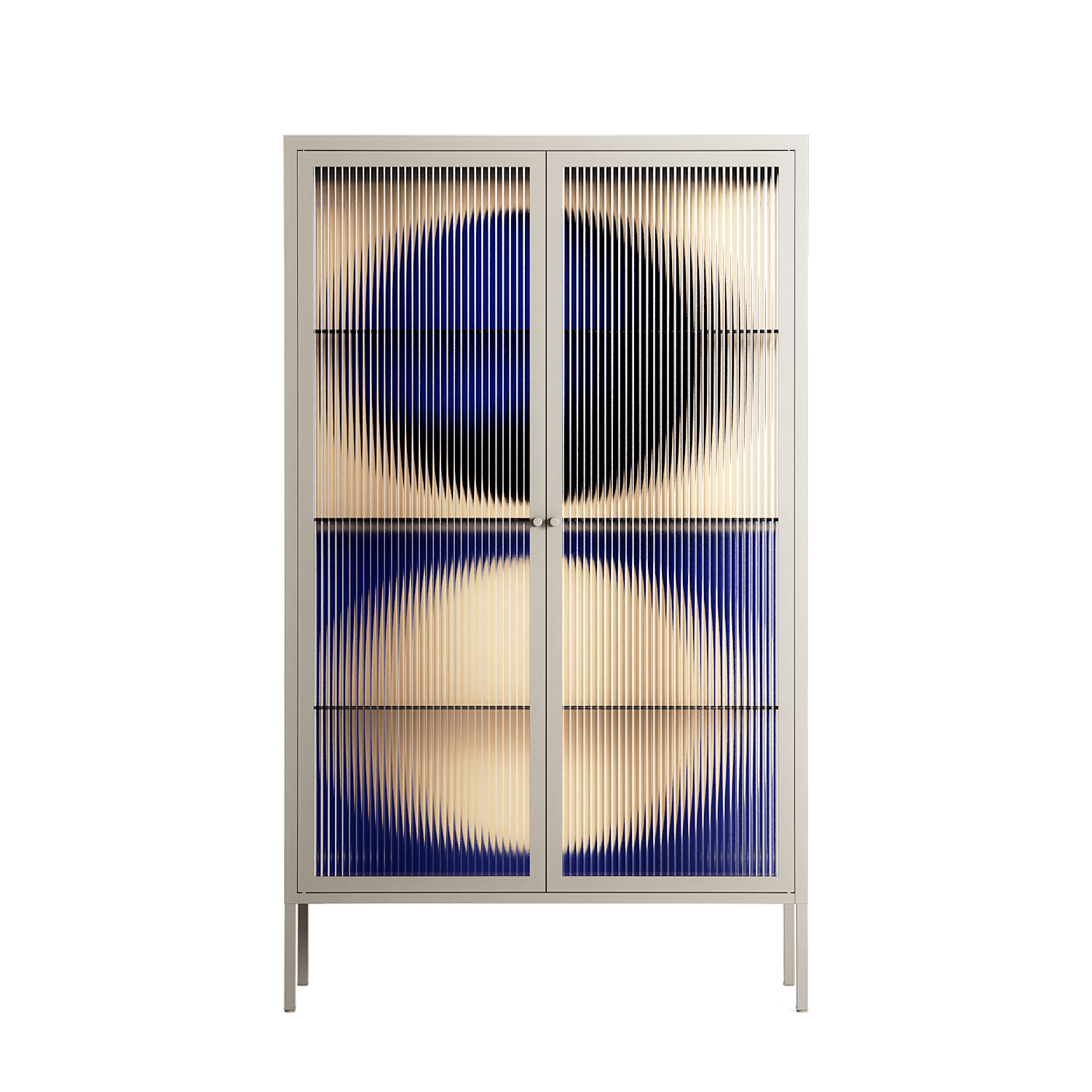 Entrance - Cabinet - Oluwasheyi Adebayo - Pebble - Reeded glass