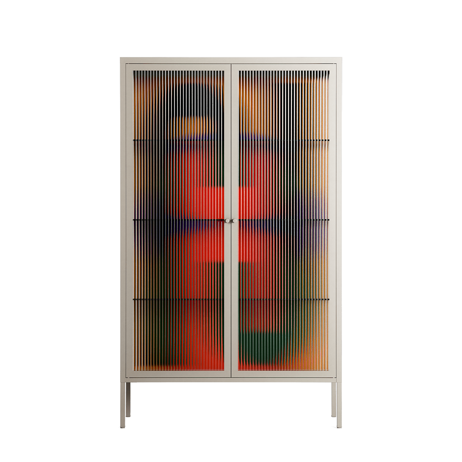 JJ - Cabinet - Oluwasheyi Adebayo - Pebble - Reeded glass