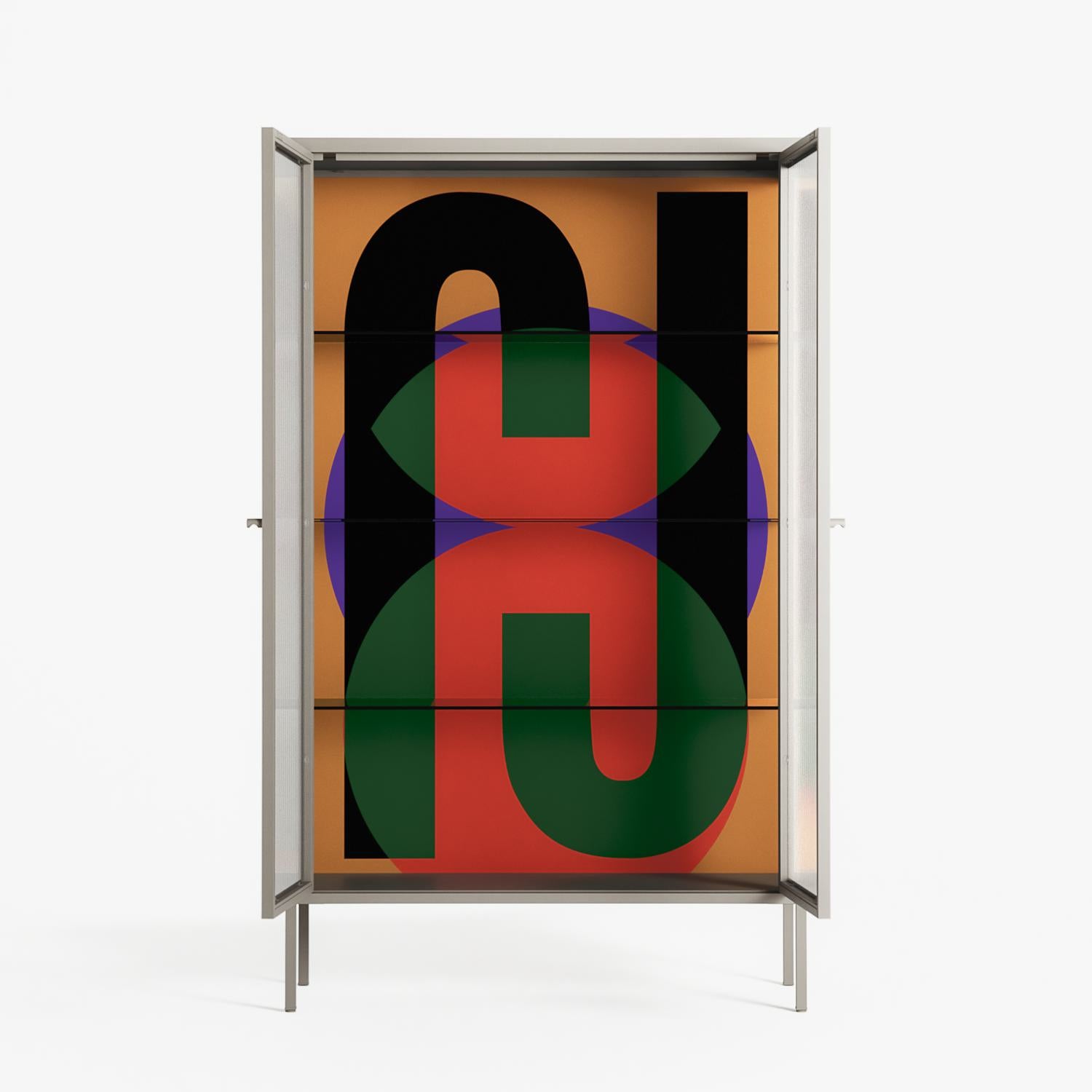 JJ - Cabinet - Oluwasheyi Adebayo - Pebble - Reeded glass